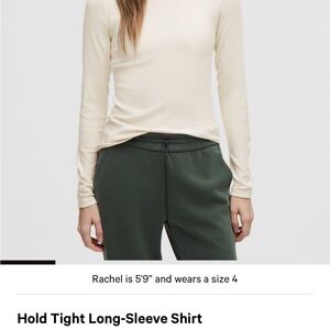 lululemon athletica PURPLE Long Sleeve Top NWT